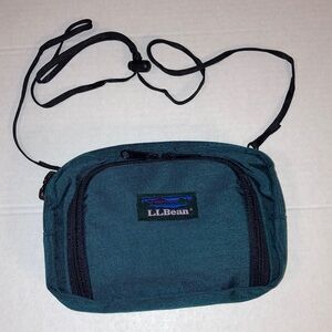 L.L. Bean Dark Teal Belt Bag,Crossbody bag